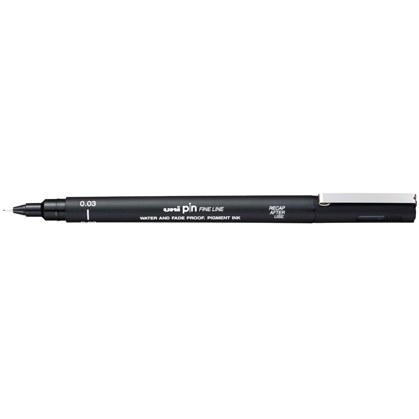 Uni Pin Fine Line 0.03mm Black
