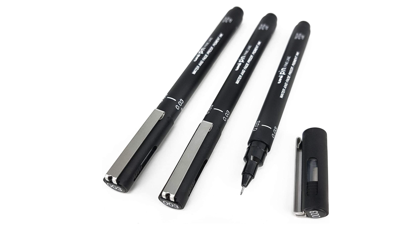 Uni Pin Fine Line 0.03mm Black