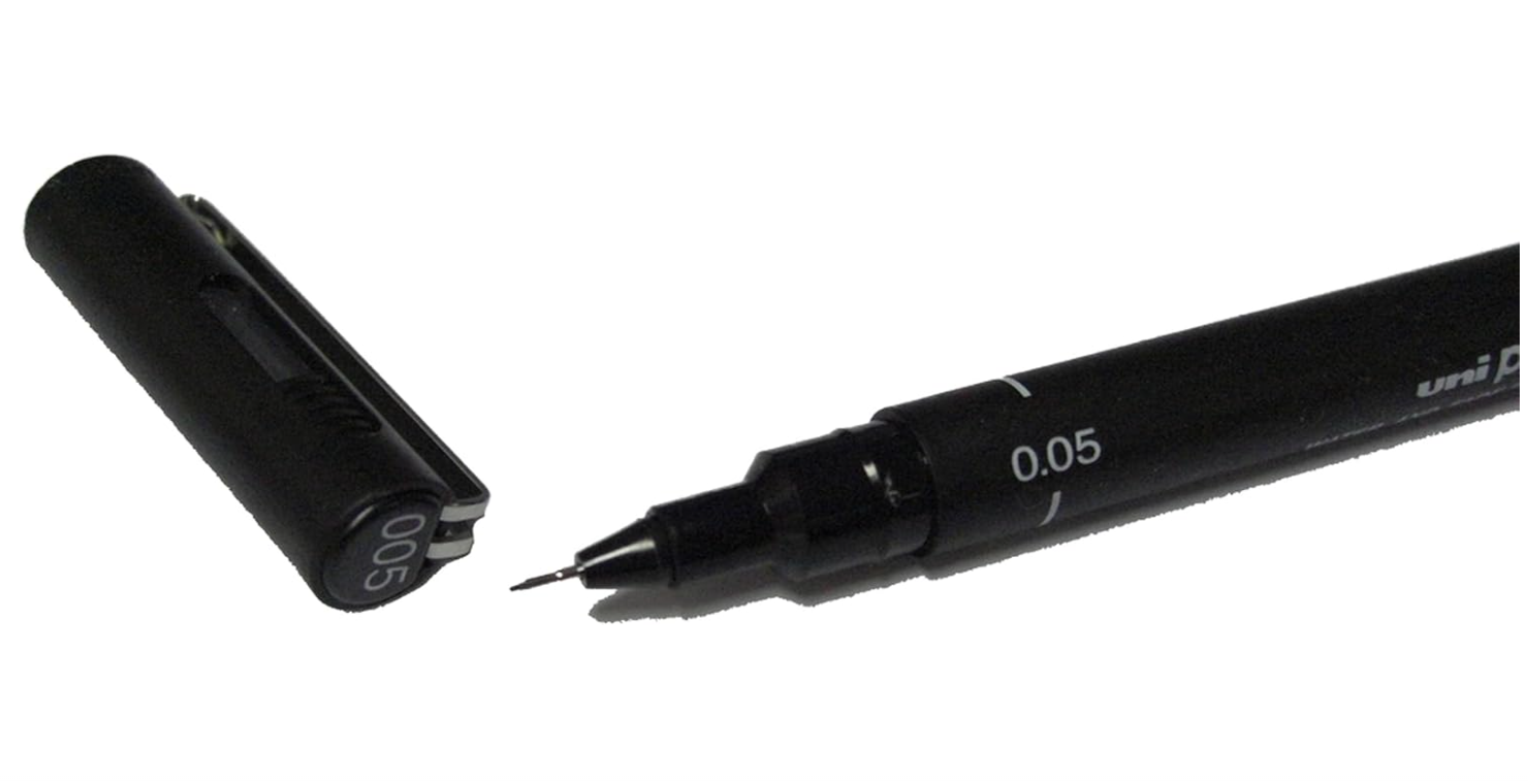 Uni Pin Fine Line 0.05mm Black