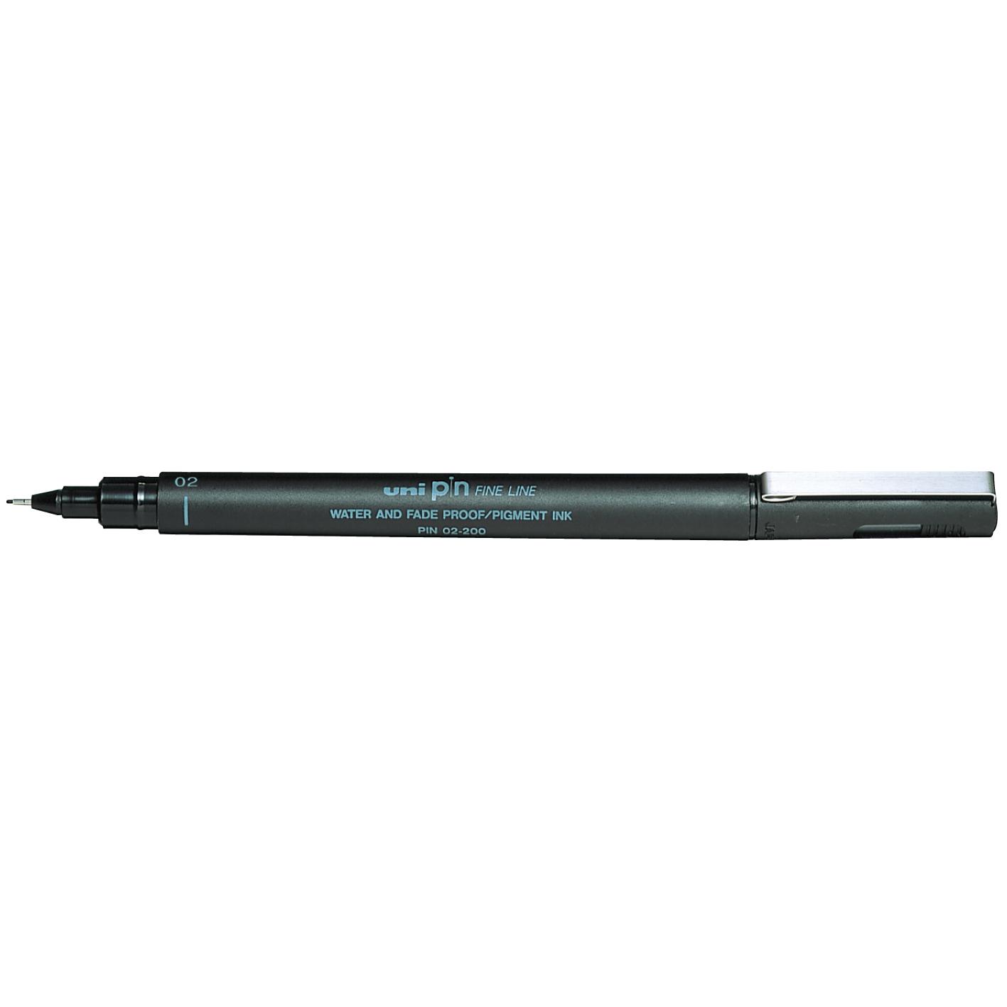 Uni Pin Fine Line 0.2mm Black