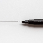 Uni Pin Fine Line 0.3mm Black