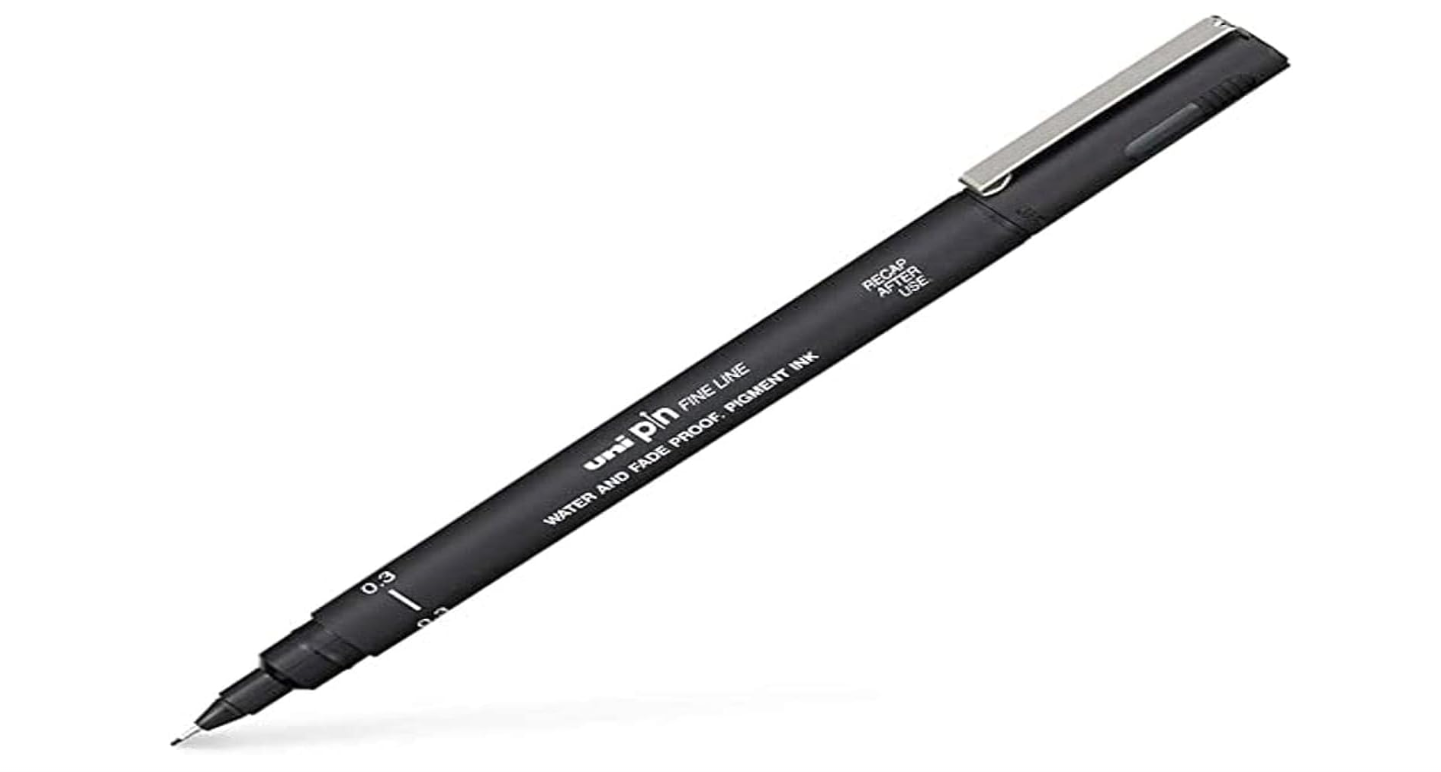 Uni Pin Fine Line 0.3mm Black