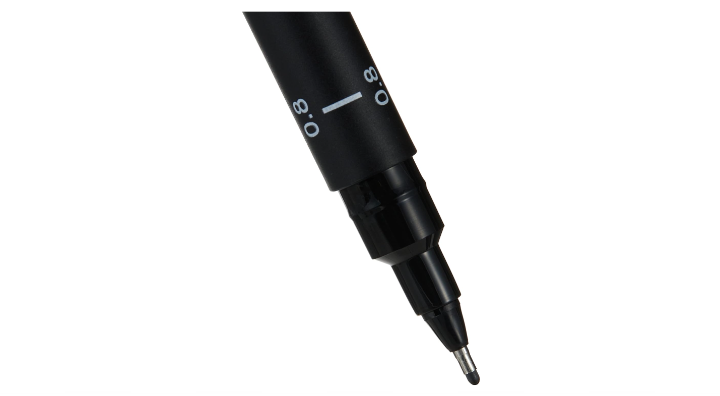 Uni Pin Fine Line 0.8mm Black