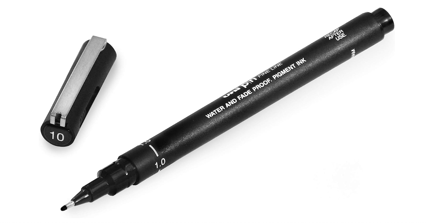 Uni Pin Fine Line 1.0mm Black