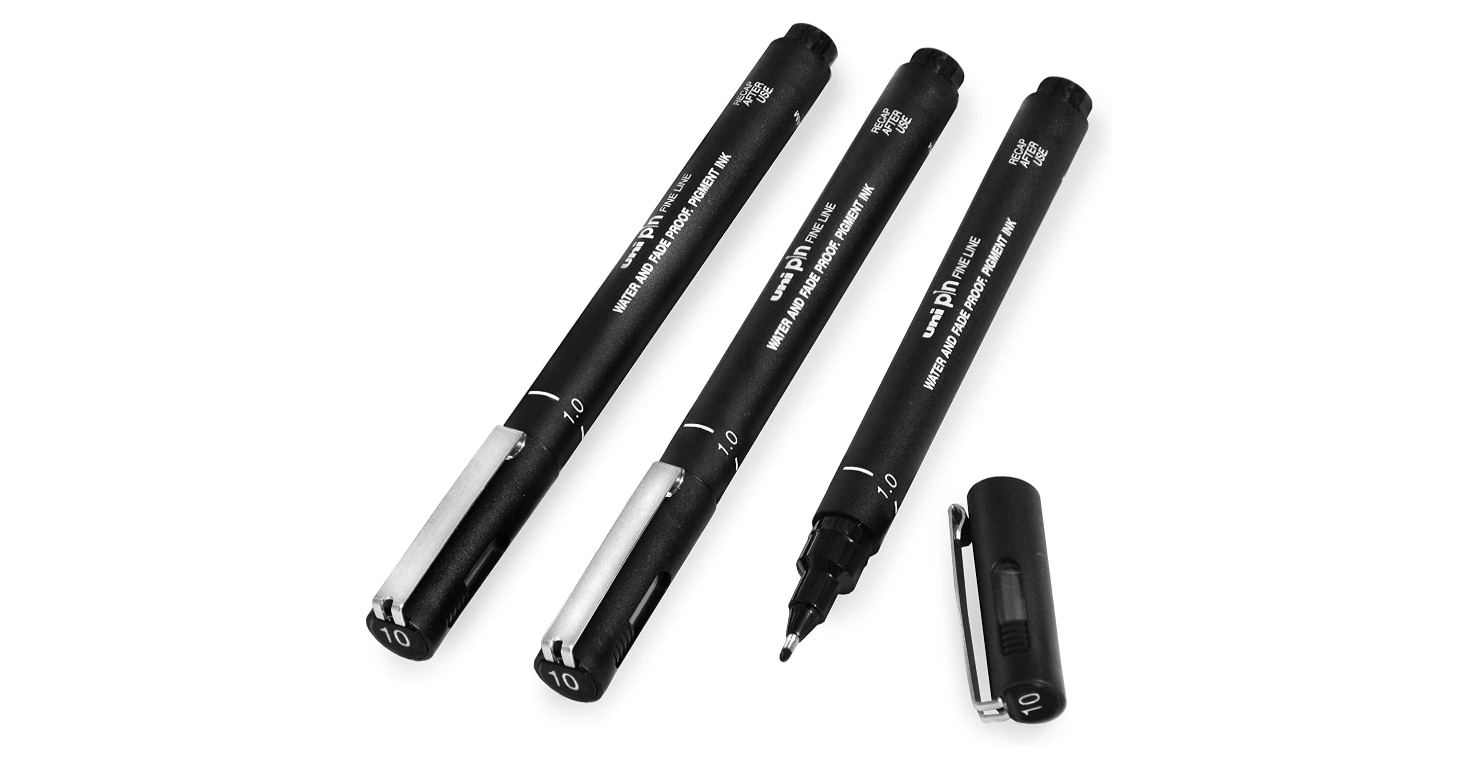 Uni Pin Fine Line 1.0mm Black