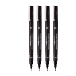 Uni Pin Chisel Tip 1.0mm Black