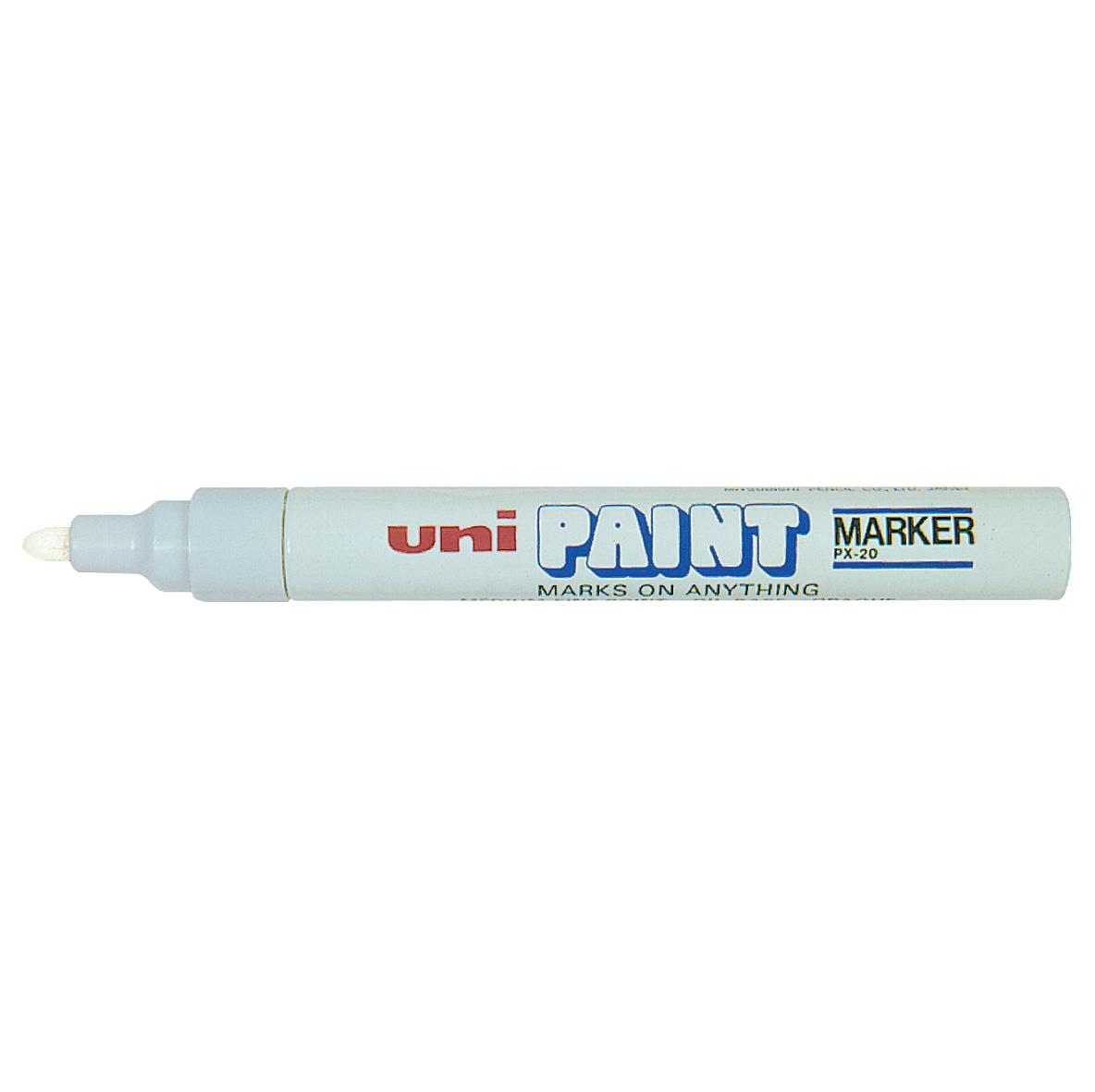Paint Marker Bullet tip White