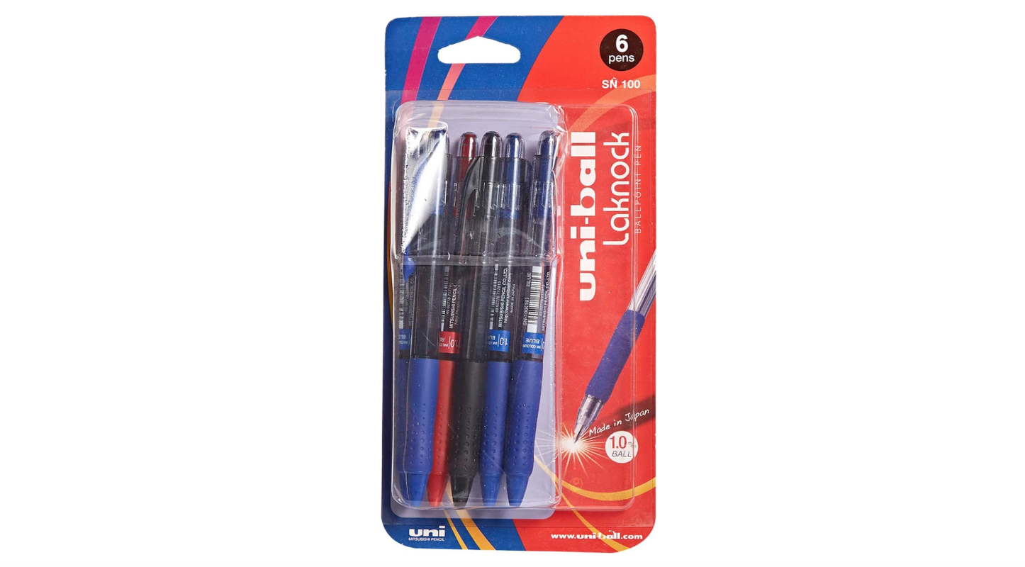Uni-ball Ball Pen Lakubo bls=6pcs
