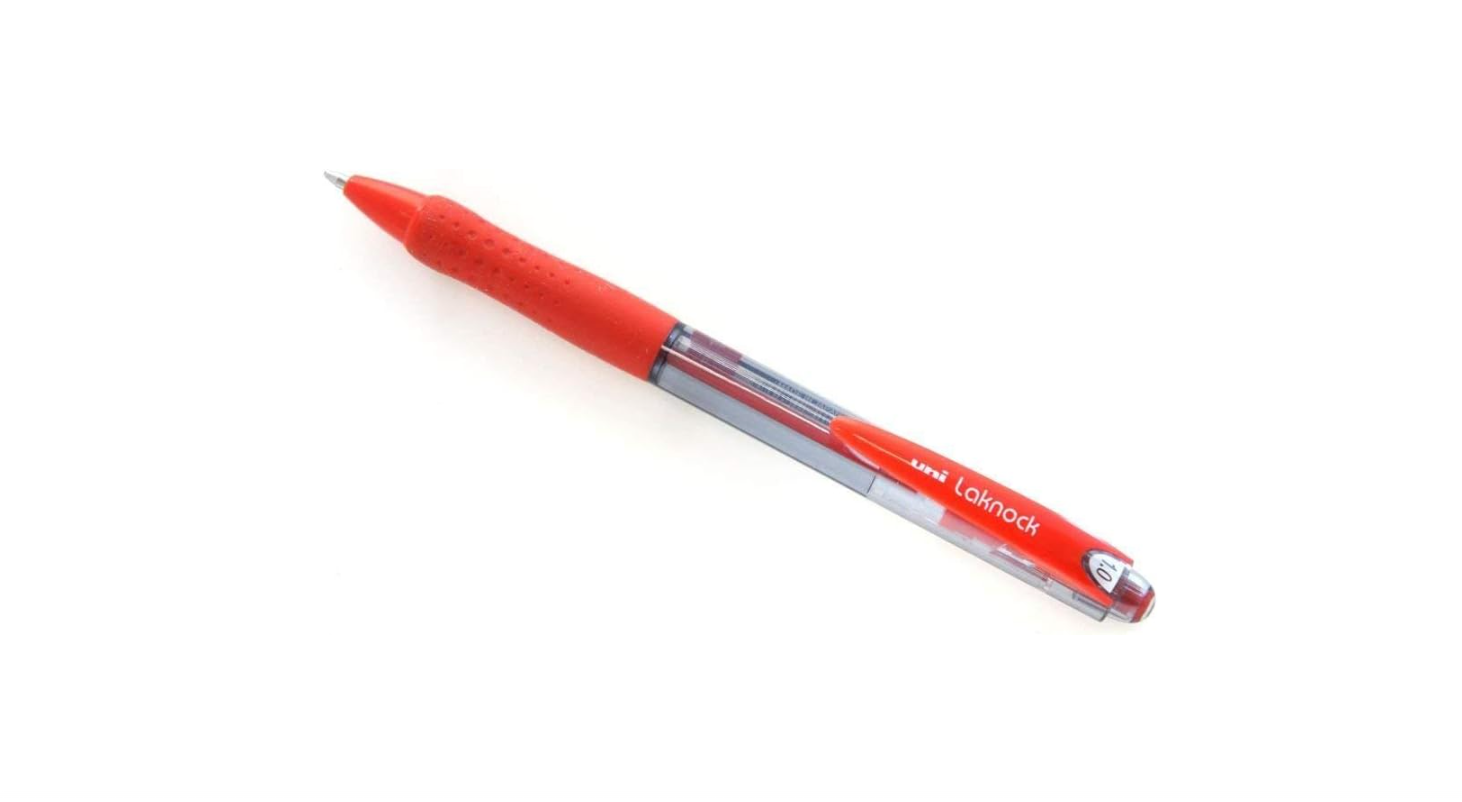 Laknock B/point Pen 0.7mm Red