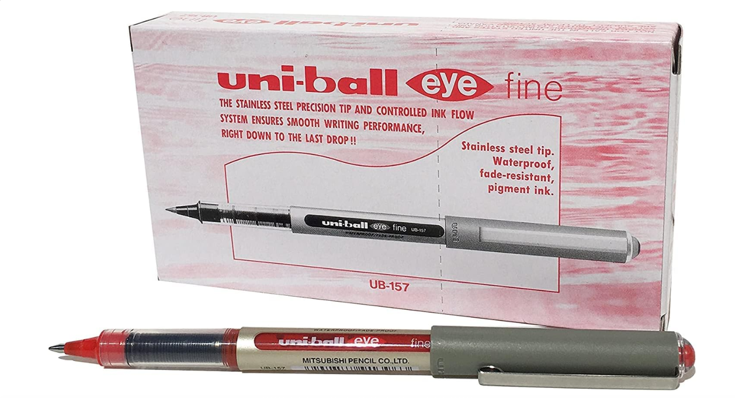 Uni-ball Eye fine Roller pen Red