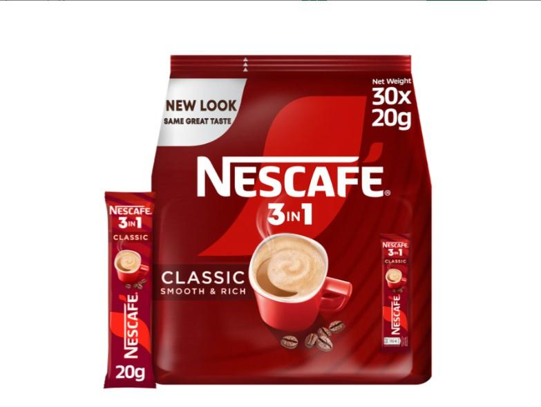Nescafe Classic 3in1 Coffee Mix 30 x 20 g