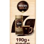 Nescafe Gold Instant Coffee 190 g + Free Mug