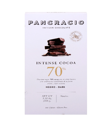 Pancracio Intense Cocoa 70% Dark Chocolate 100 g