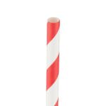 5000 Pieces Paper Straw Red 6 mm