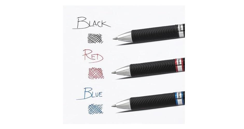 Energel Permanent Ink 0.7mm Black