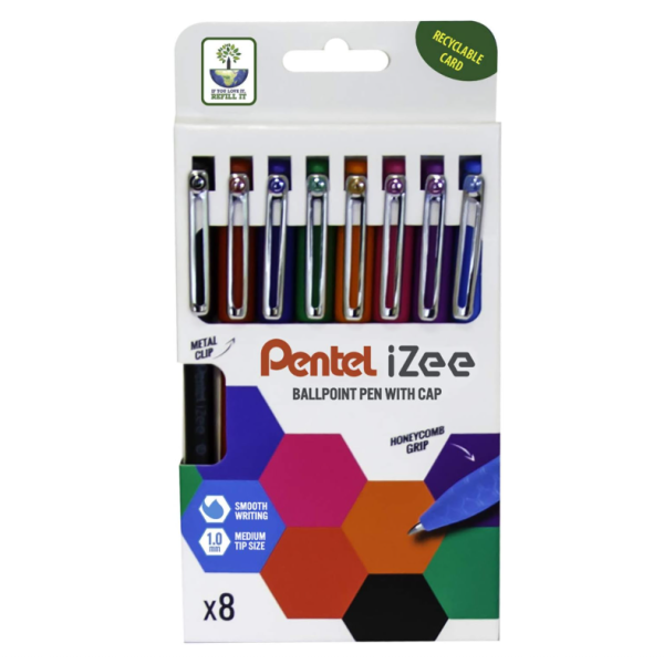 Ballpoint Pen Ret. Izee Med 1.0mm VT