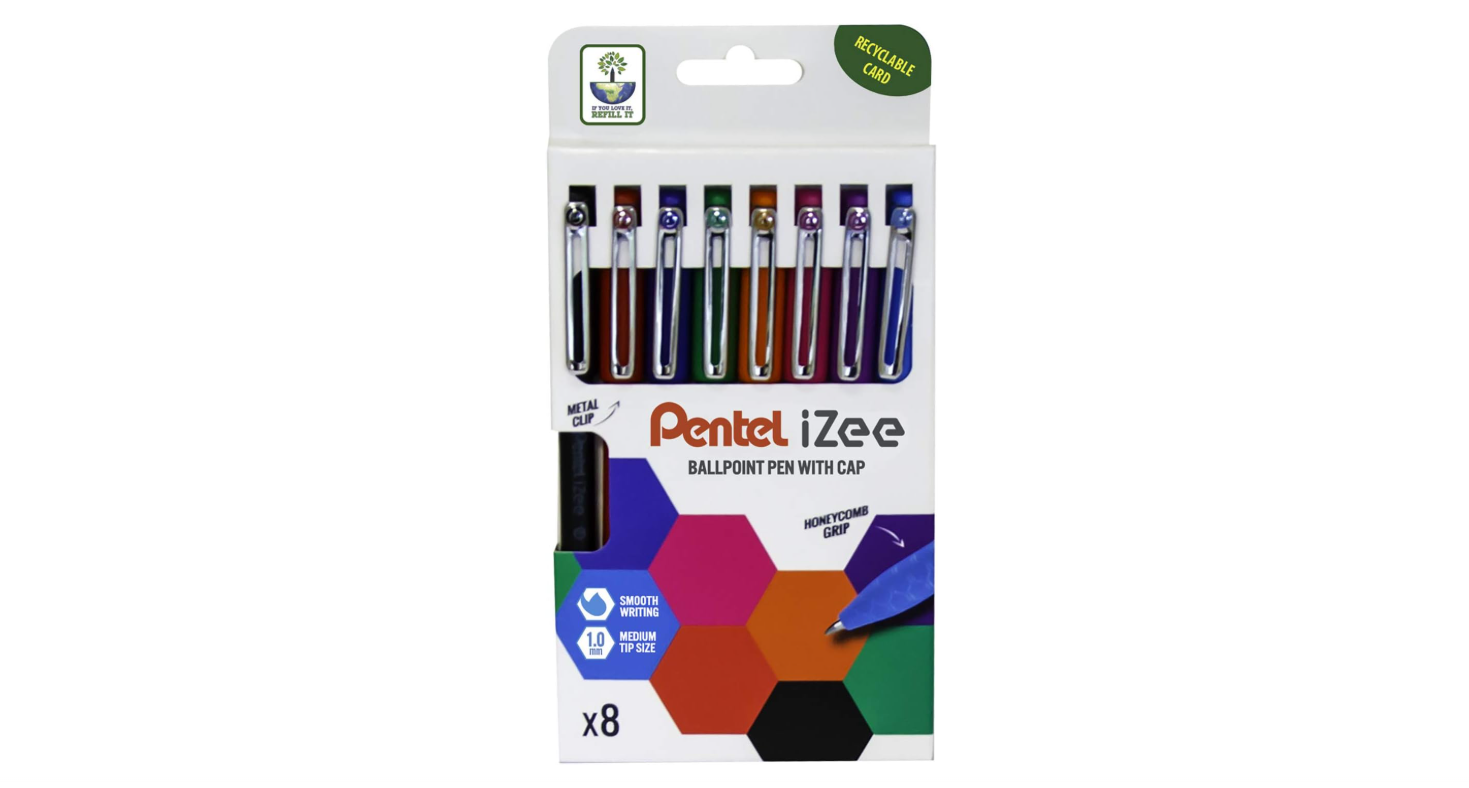 Ballpoint Pen Ret. Izee Med 1.0mm VT