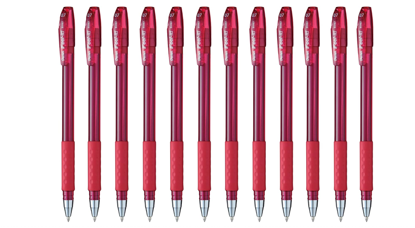 Ballpoint Pen Feel It Fine 0.7mm Red