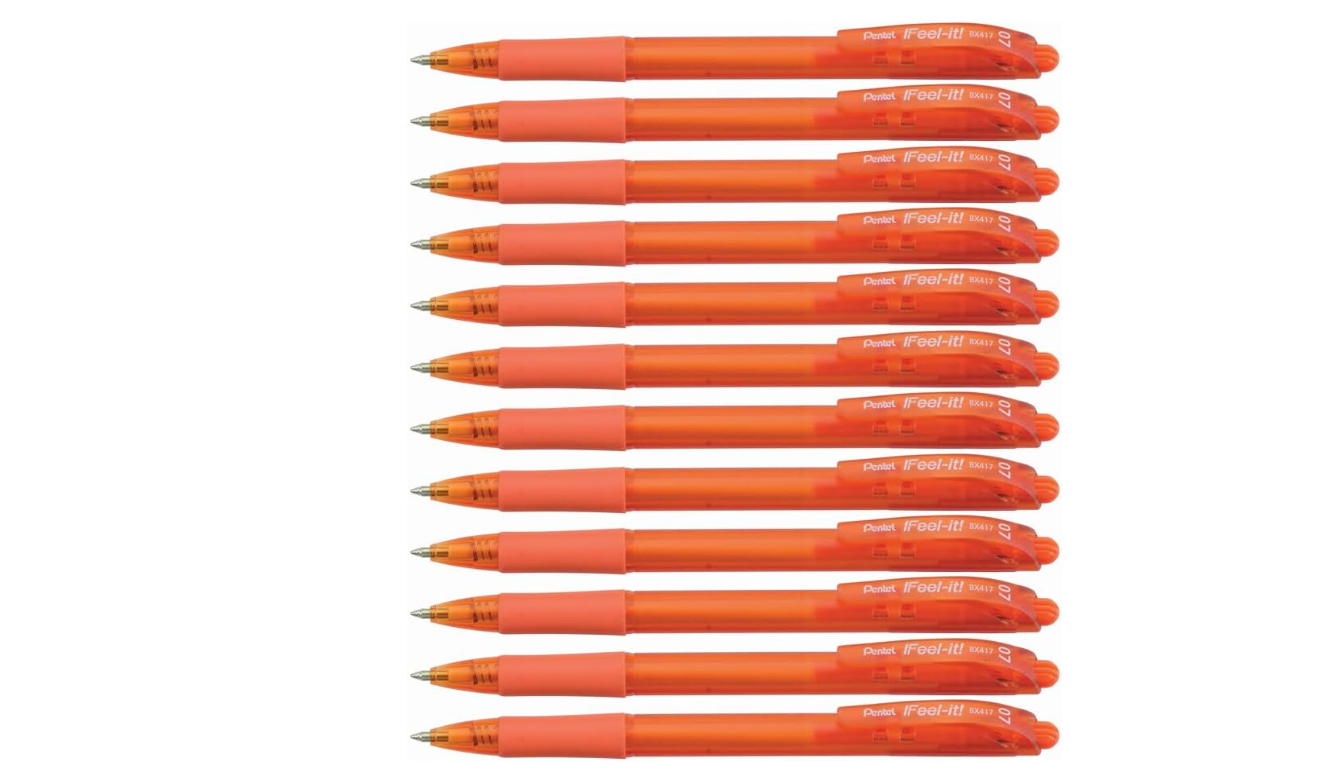Ballpoint Pen Feel It Fine 0.7mm Orange