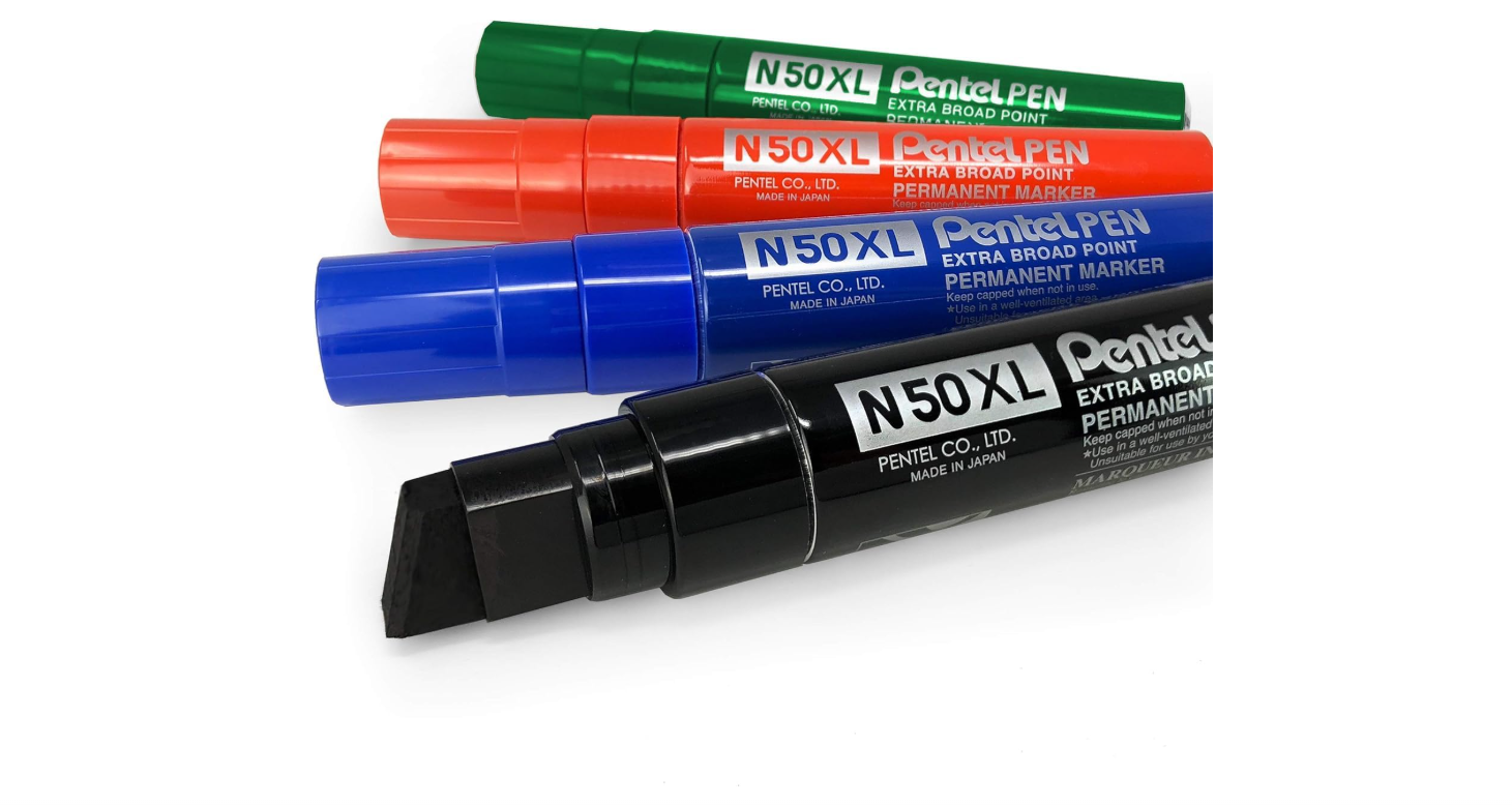 Permanent Markr Xtra Broad Chisl GN,Bx=6