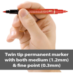 Twin Tip Marker Blue