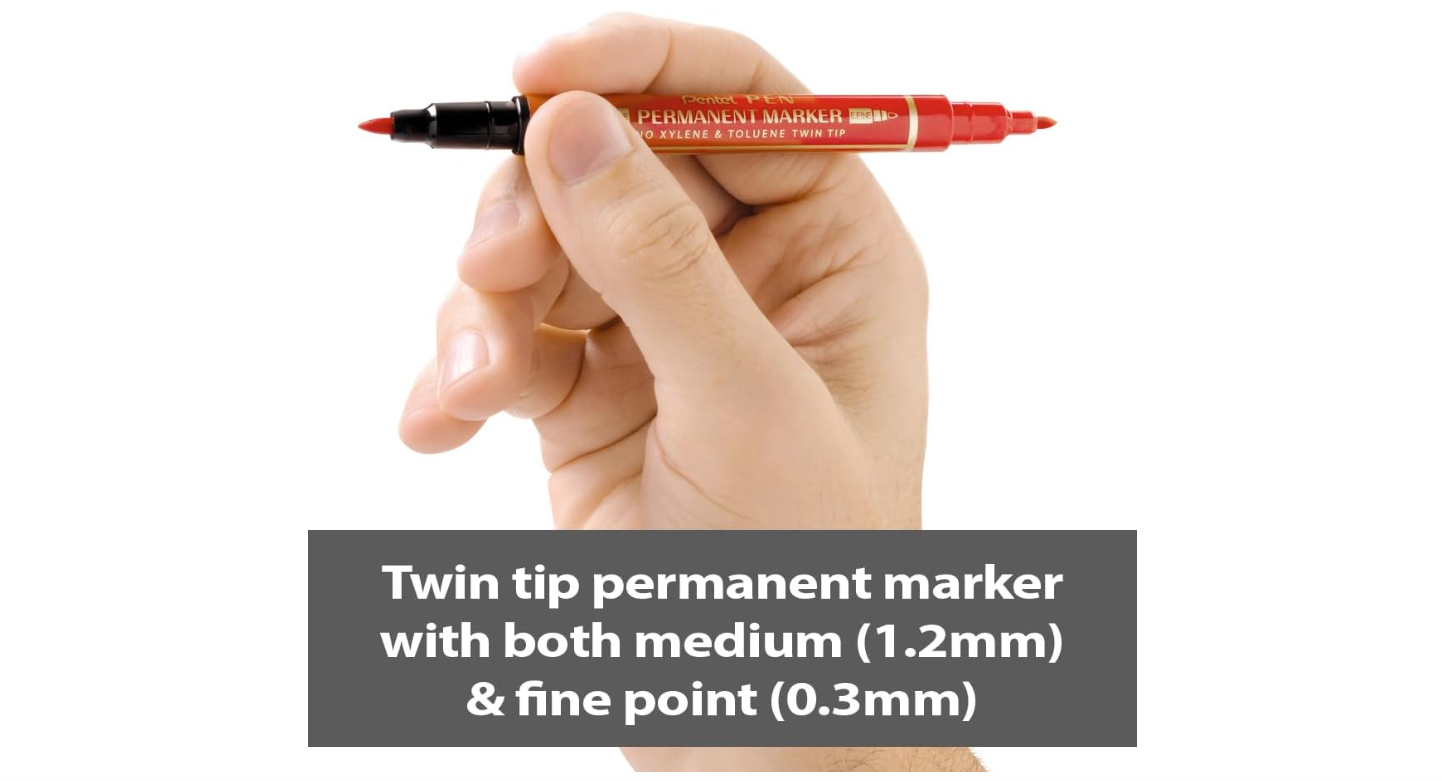 Twin Tip Marker Blue