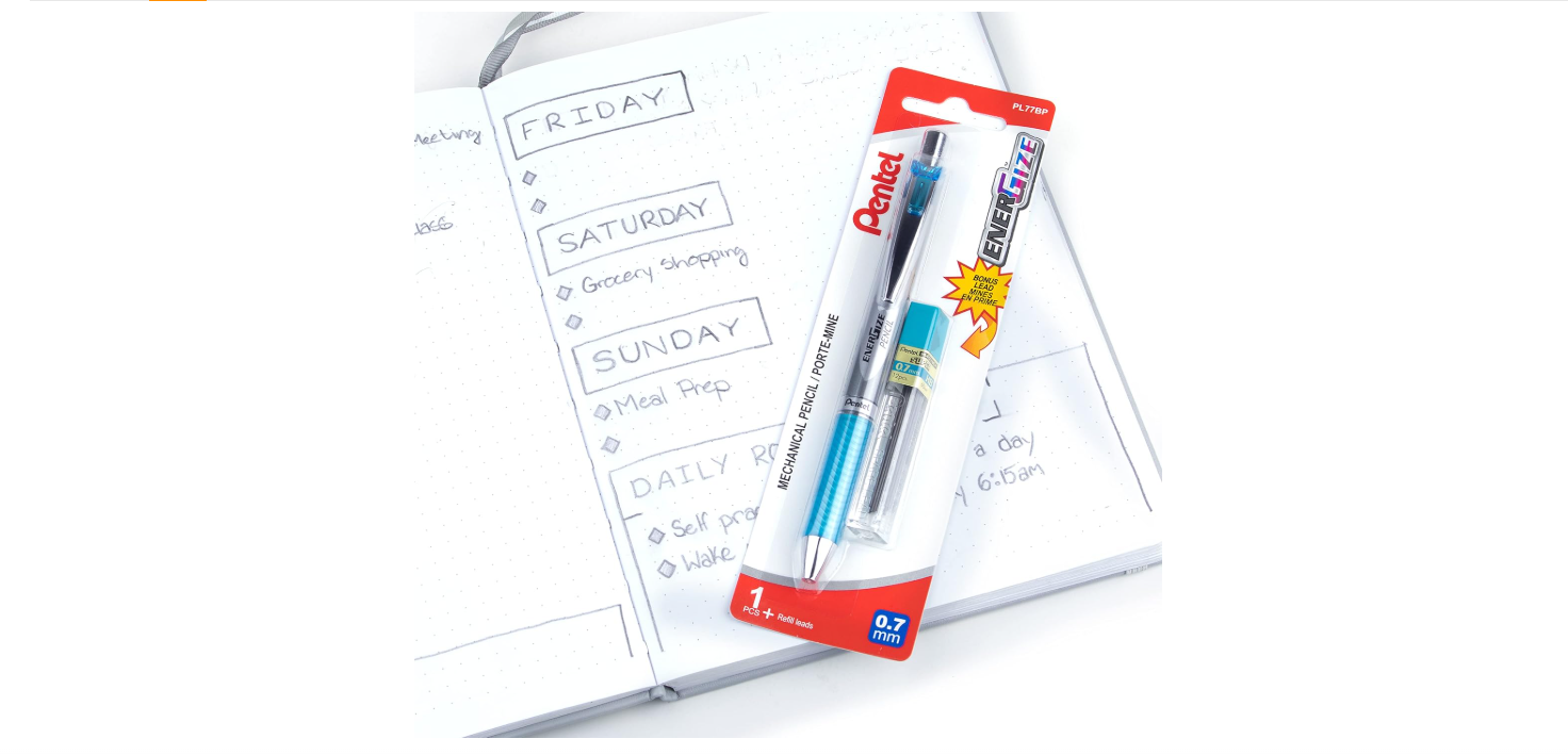 M.Pencil Energize-X 0.7mm BK