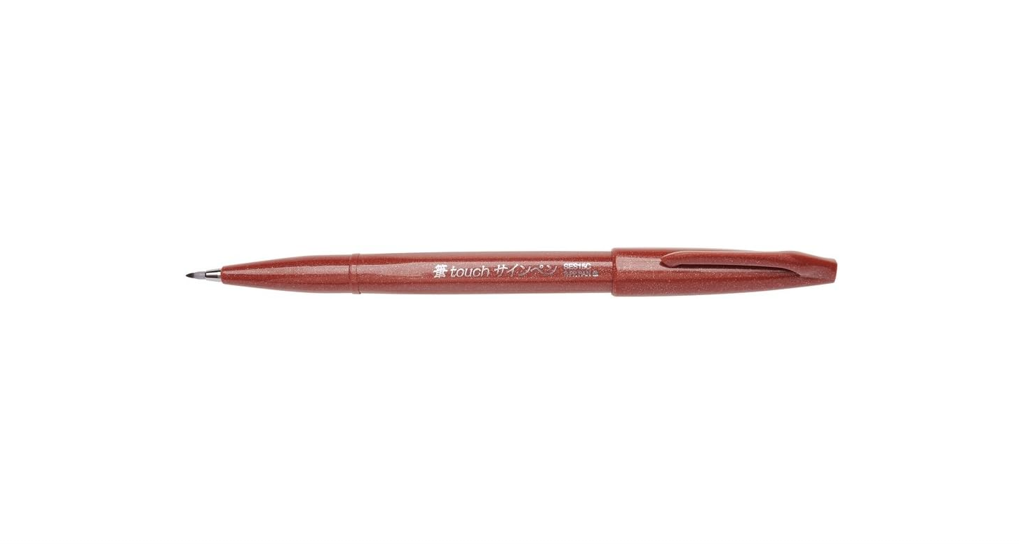Sign Pen Brush Tip 0.5-2mm BE BX=10