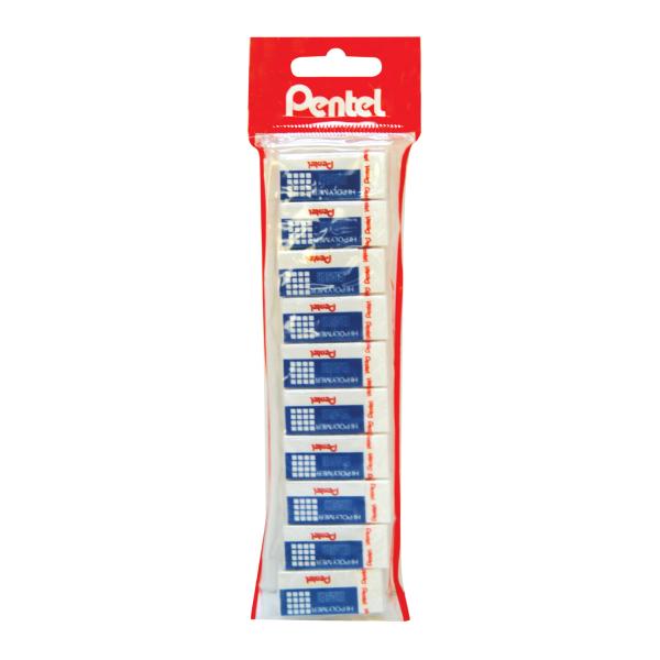 Eraser Hi-Polymer Small -10pc