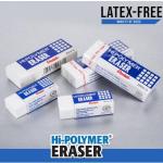 Eraser Hi-Polymer Large -10pc