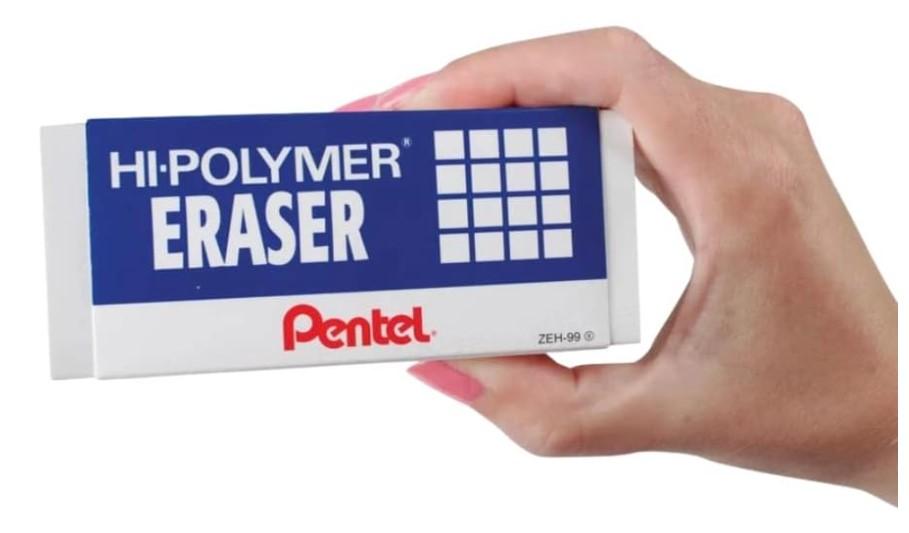 Eraser Hi-Polymer XL Bx=12pc