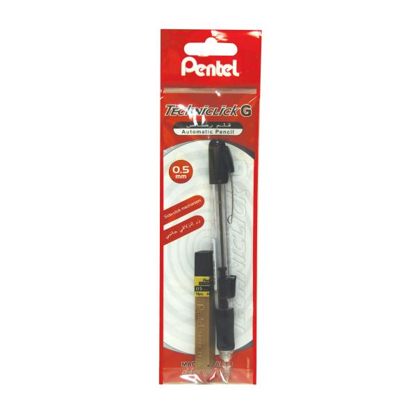 M.Pencil TechnicG 0.5mm BK+100HB