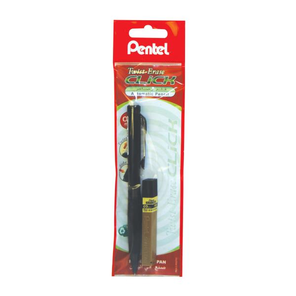 M.Pencil TwstErsClc 0.5BK+100HB