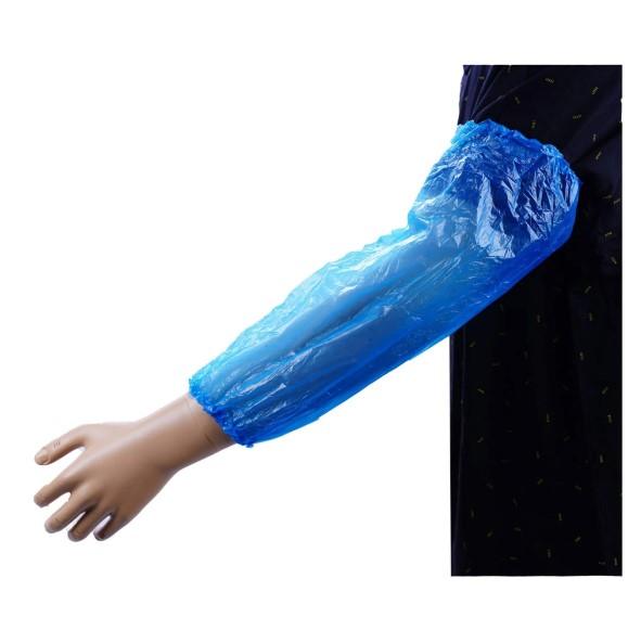 Plastic Hand Sleeve Blue