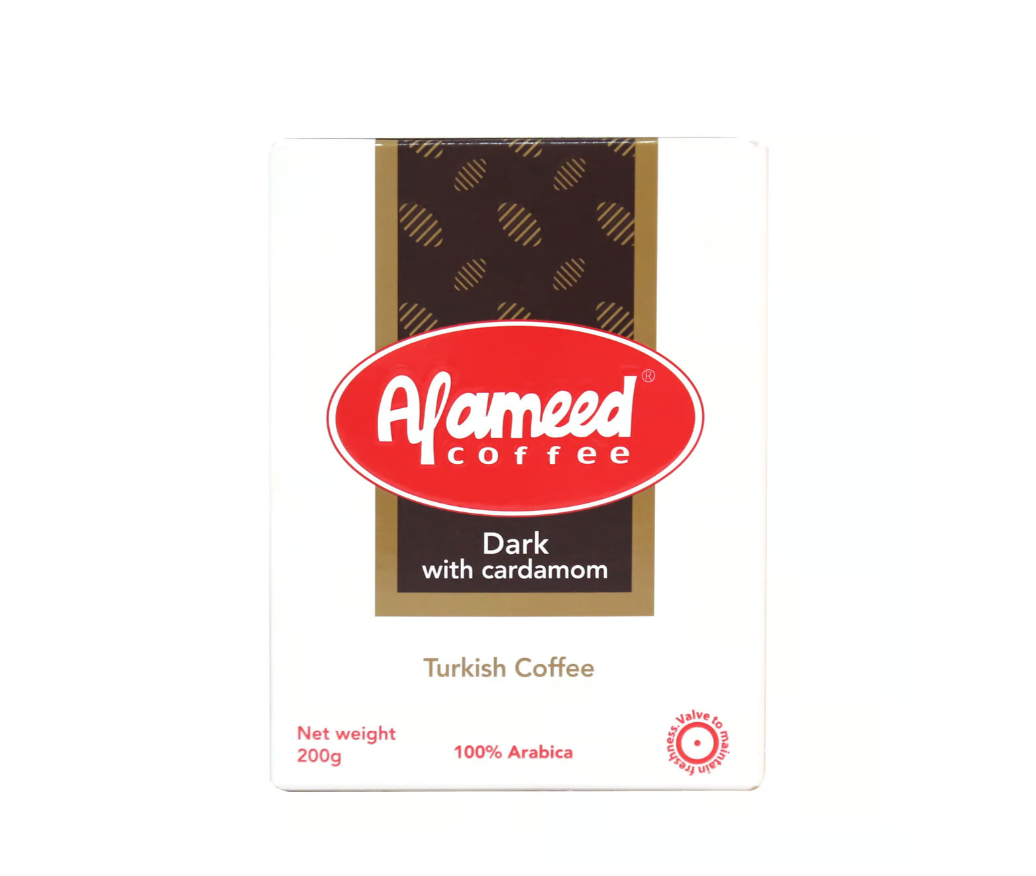 Ameed Turkish Coffee Dark Cardamom 200 g