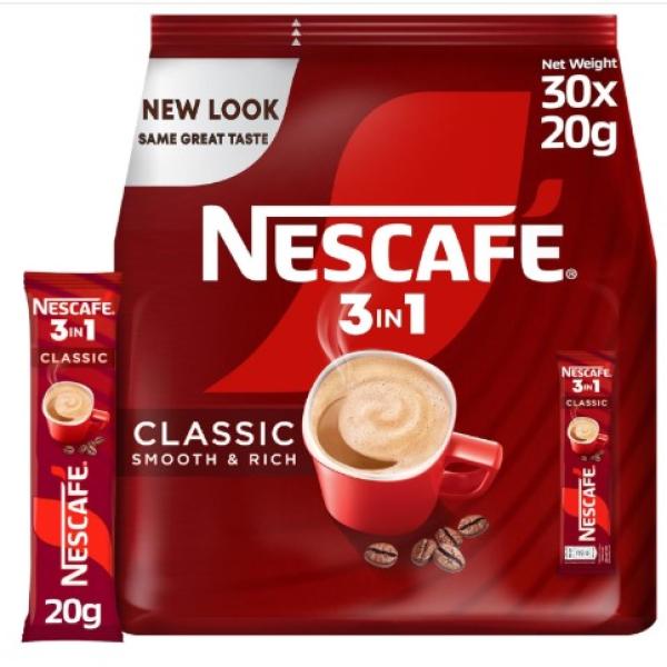 Nescafe Classic 3in1 Coffee Mix 30 x 20 g
