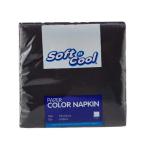 Black Napkins 25 X 25 Cm 100 Pieces X 24 Packets
