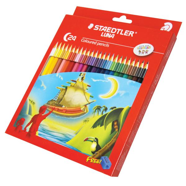 Luna Colouring Pencils 24col