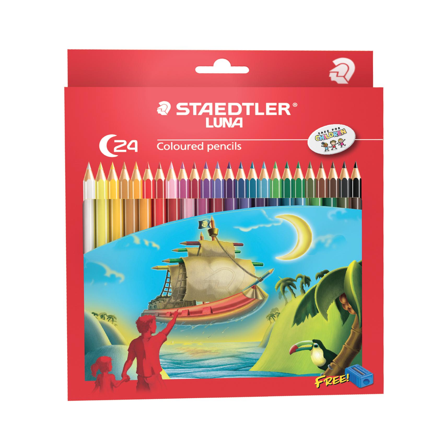 Luna Colouring Pencils 24col