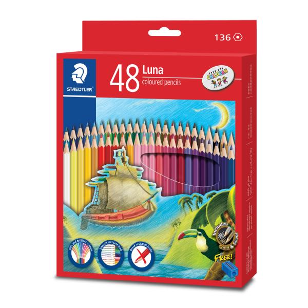 Luna Colouring Pencils 48col
