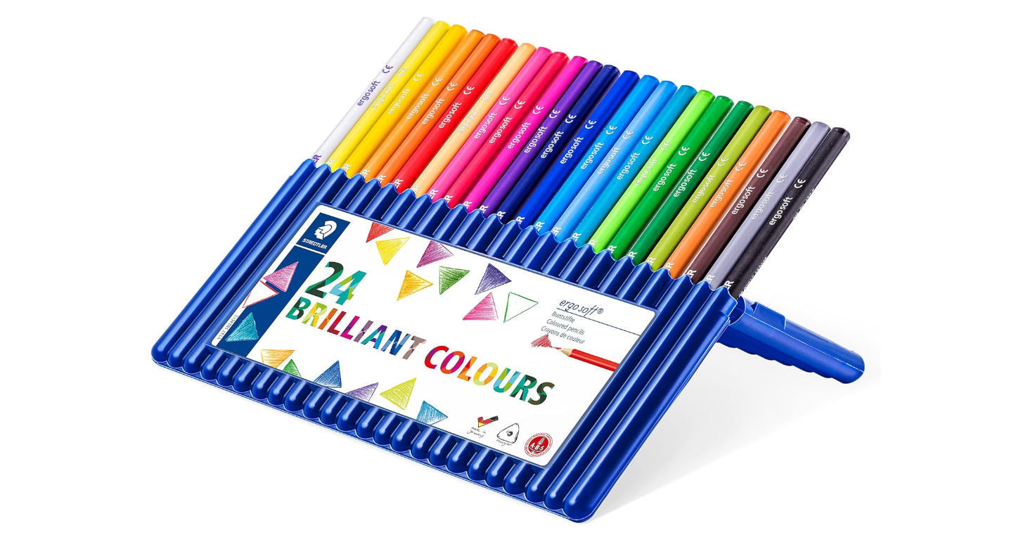 Ergosoft colourd pencil St=24c