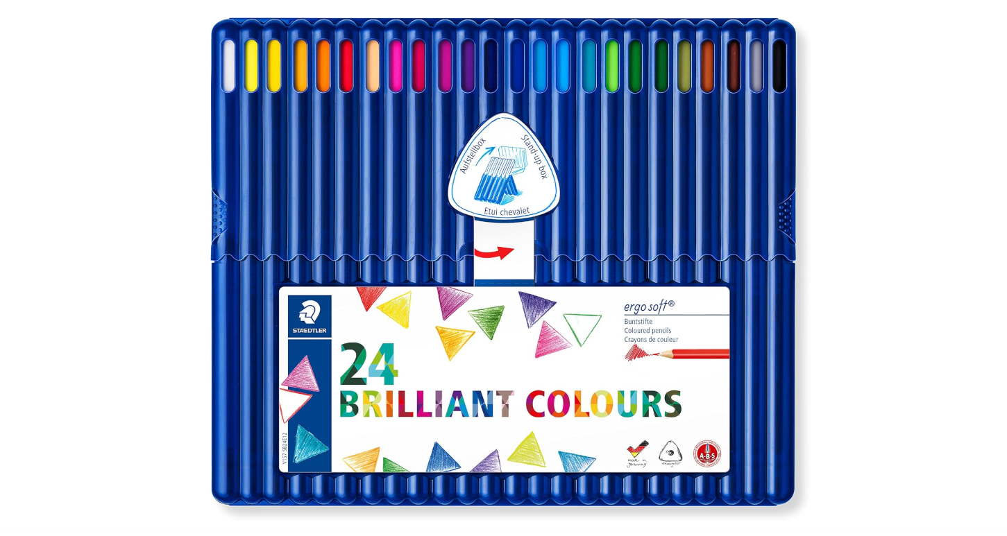 Ergosoft colourd pencil St=24c