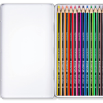 Noris Coloured Pencils Metal Set=12col.