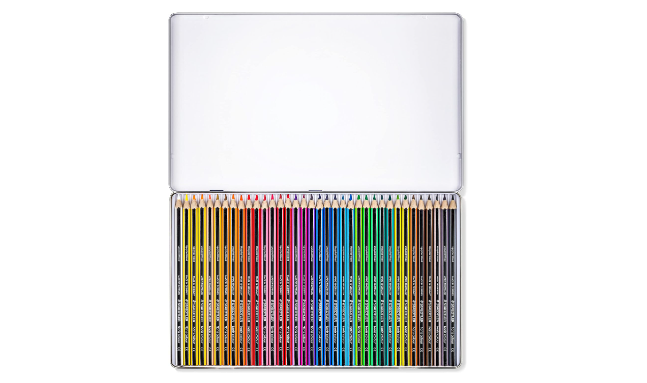 Noris Coloured Pencils Metal Set=36col.