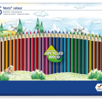 Noris Coloured Pencils Metal Set=36col.