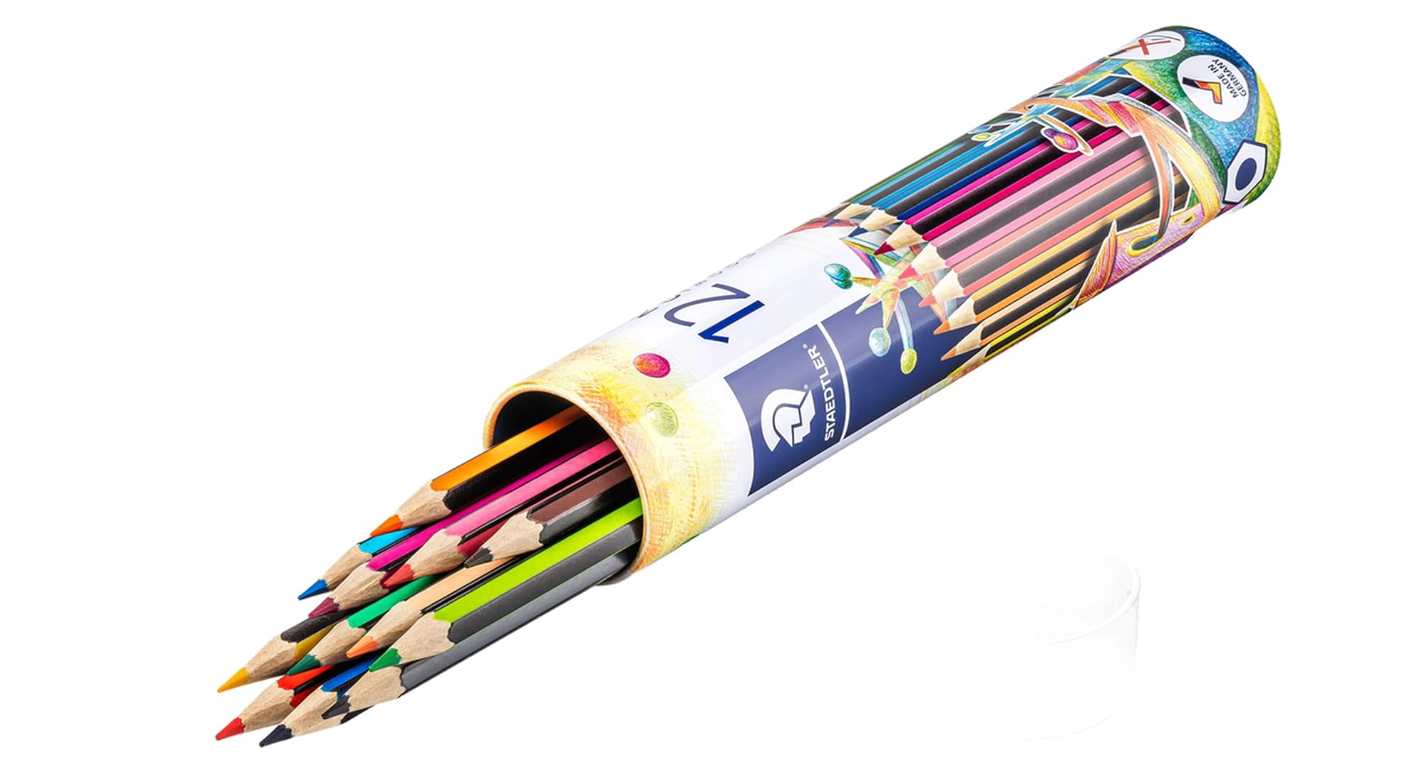 Noris Col Pencil Cylinder Set=12col.