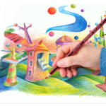 Noris Col Pencil Cylinder Set=12col.