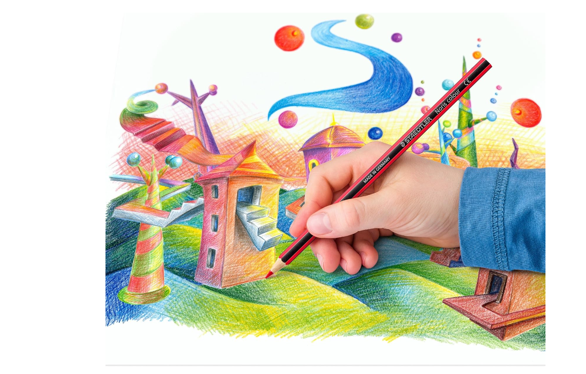 Noris Col Pencil Cylinder Set=12col.