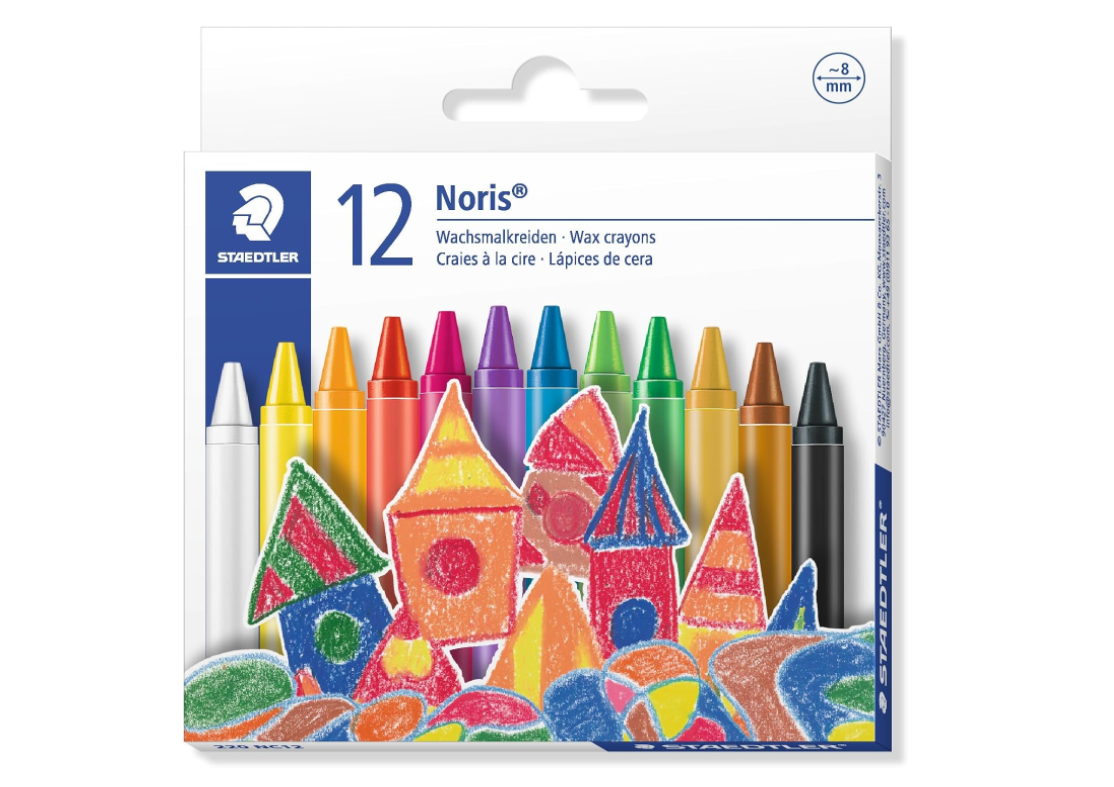 Staedtler Wax Crayon St=12col