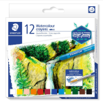 Watercolour crayons Set 12col
